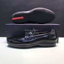 Prada Fashion Calf Leather Business Shoes For Men 