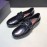 Prada Fashion Calf Leather Business Shoes For Men Black