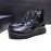 Prada Cowhide Velvet Lining High Top Casual Shoes For Men Black