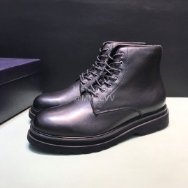 Prada Cowhide Velvet Lining High Top Casual Shoes For Men