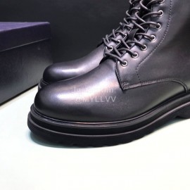 Prada Cowhide Velvet Lining High Top Casual Shoes For Men