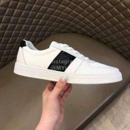 Prada Cowhide Casual Sneakers For Men White