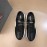 Prada Cowhide Thick Soled Sneakers For Men Black