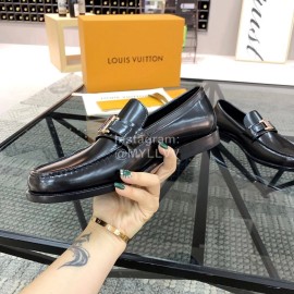 Prada Cowhide Casual Business Shoes For Men Black