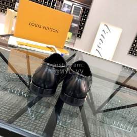 Prada Cowhide Casual Business Shoes For Men Black