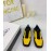 Prada Fashion Thick Soled Casual Shoes For Men And Women Yellow