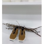 Prada Fashion Thick Soled Casual Shoes For Men And Women Brown