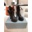 Prada Autumn Winter Black Thick Soles High Heel Boots For Women 