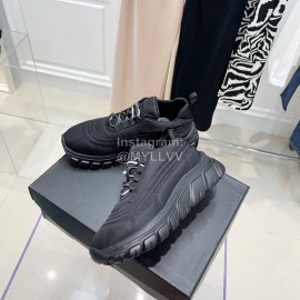 Prada New Thick Bottom Sneakers In Autumn And Winter For Women Black