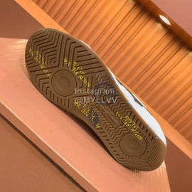 Premiata Vintage Cowhide Canvas Sneakers For Men Beige