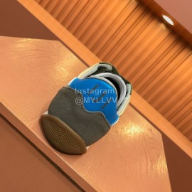 Premiata Vintage Cowhide Canvas Sneakers For Men Green