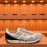 Premiata Vintage Cowhide Canvas Sneakers For Men Gray