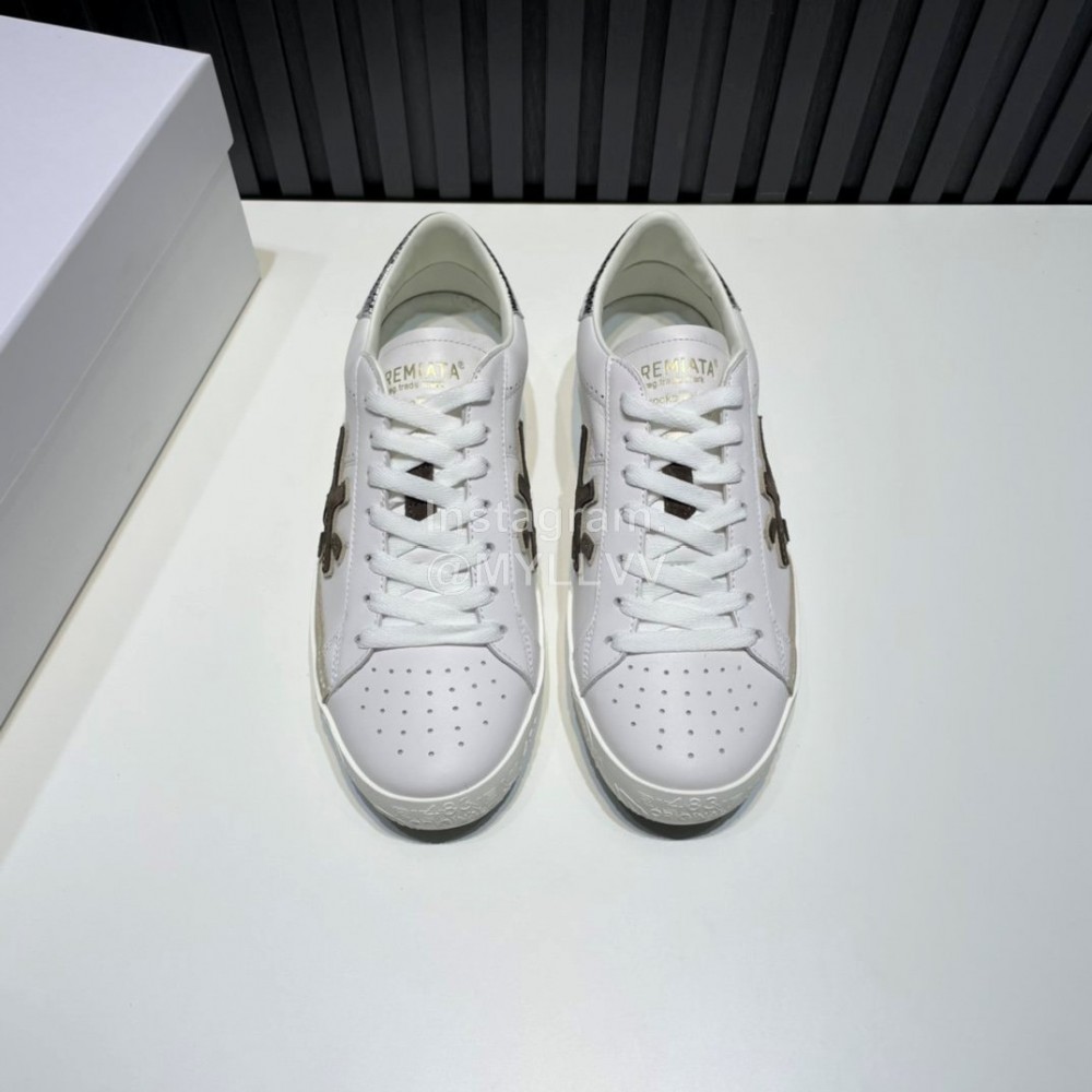 Premiata New Cowhide Canvas Sneakers For Men 