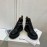 Proenza Schouler Autumn Winter New Leather Martin Boots For Women Black