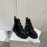 Proenza Schouler Autumn Winter New Leather Martin Boots For Women Black