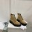 Proenza Schouler Autumn Winter New Leather Martin Boots For Women Brown