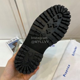 Proenza Schouler Autumn Winter New Leather Martin Boots For Women