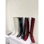 Proenza Schouler New Patent Leather Long Boots For Women White