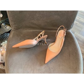 Rene Caovilla New Silk Sheepskin High Heel Sandals For Women Pink