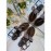 Rene Caovilla New Diamond Bow Sheepskin Flat Heel Sandals For Women Black