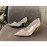 Rene Caovilla Autumn Net Lace Pointed High Heels For Women White