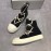 Rick Owens Fashion High Top Canvas Shoes For Men And Women