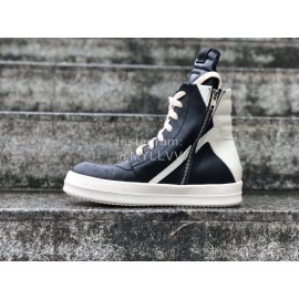 Rick Owens Fashion Leather High Top Shoes For Men And Women 
