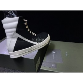 Rick Owens Fashion Leather High Top Shoes For Men And Women 