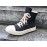 Rick Owens Fashion Canvas High Top Shoes For Men And Women Black