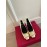 Roger Vivier Classic Square Head Sheepskin High Heels For Women Beige