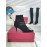 Roger Vivier Fall Winter Diamond Buckle Sheepskin High Heel Black Short Boots