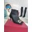 Roger Vivier Fall Winter Diamond Buckle Black Sheepskin High Heel Short Boots