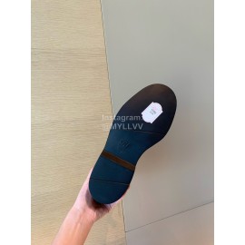 Roger Vivier Fashion Square Button Short Boots For Women Black