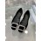 Roger Vivier Comfortable Rhinestone Black Velvet High Heels