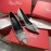 Roger Vivier Exquisite Diamond Square Button Suede High Heels Silver