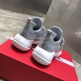 Roger Vivier Fashion Diamond Mesh Casual Shoes For Women