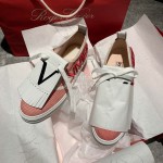 Roger Vivier New Tassel Casual Shoes For Women Pink