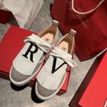 Roger Vivier New Tassel Casual Shoes For Women Gray