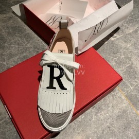 Roger Vivier New Tassel Casual Shoes For Women Gray