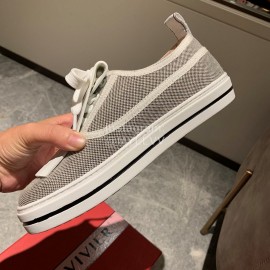 Roger Vivier New Tassel Casual Shoes For Women Gray