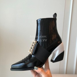Roger Vivier Autumn Winter New Classic High Heeled Boots For Women