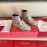 Roger Vivier Fashion Square Crystal Buckle Cowhide Short Boots For Women Gray