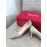 Roger Vivier Spring Summer Crystal Buckle Sheepskin Pointed High Heels