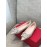 Roger Vivier Spring Summer Crystal Buckle Sheepskin Pointed Flat Heels