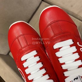 Roger Vivier Autumn Winter Fashion Mesh Sneakers For Women Red