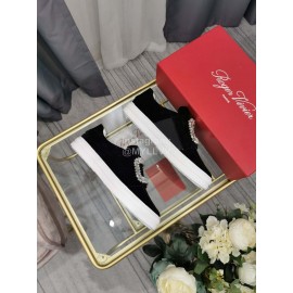 Roger Vivier New Thick Soled Casual Shoes For Women Black