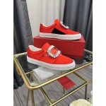 Roger Vivier New Thick Soled Casual Shoes For Women Orange