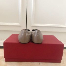 Roger Vivier Fashion Patent Leather Square Flat Heels For Women