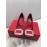 Roger Vivier New Fall Silk Square Diamond Buckle High Heels Red