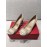 Roger Vivier New Fall Silk Square Diamond Buckle High Heels Apricot